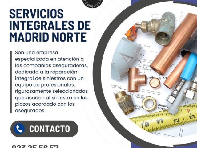 Servicios Integrales de Madrid Norte, tu aliado en la reparación integral de siniestros es uno de los socios de AESA